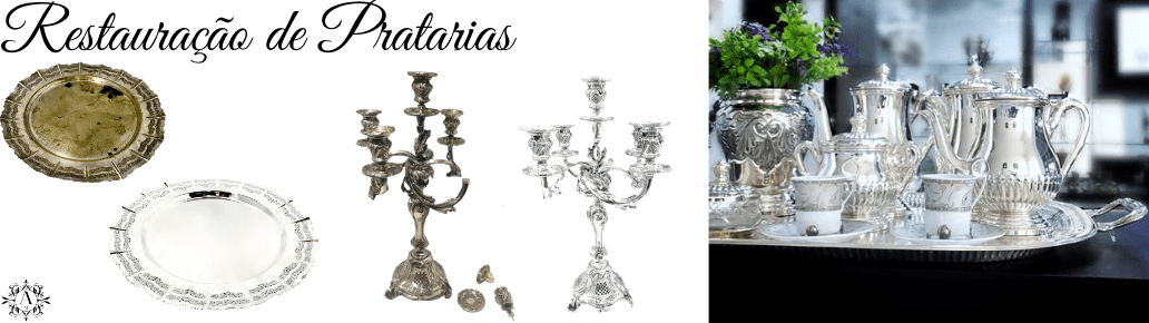 Restauração de pratarias Alquimidas