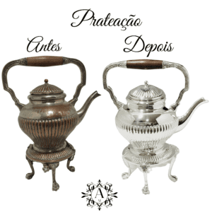 banho de prata em samovar Alquimidas